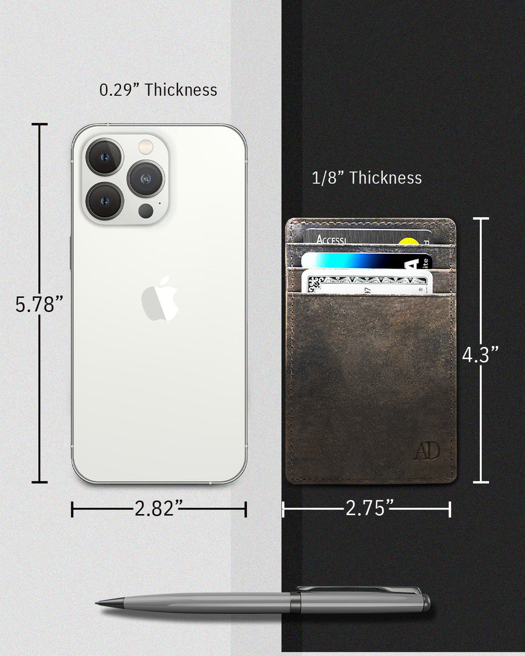 Slim Minimalist Card Holder