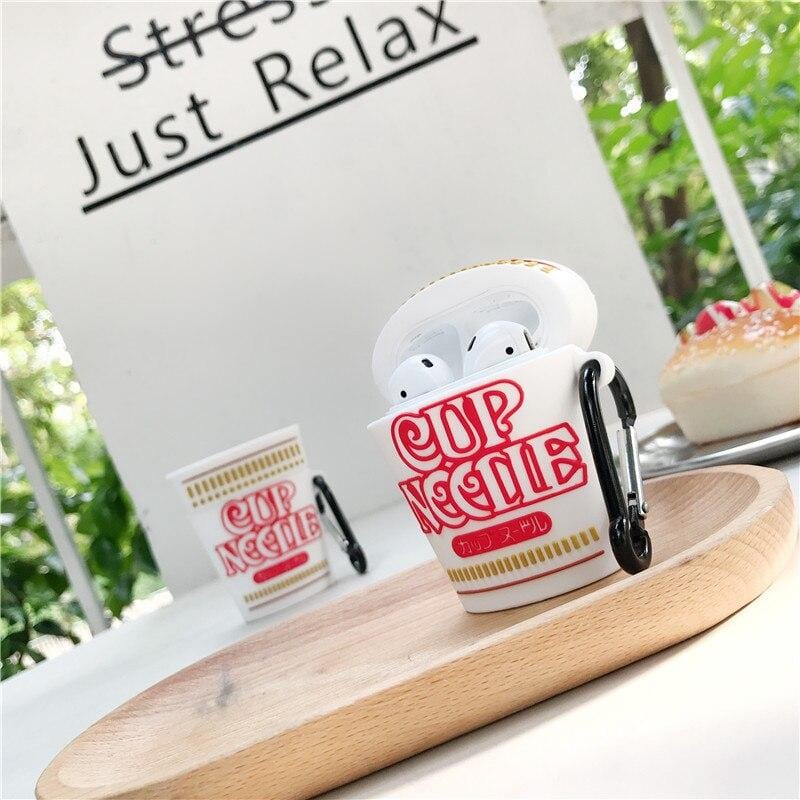 3D Cup Instant Noodles Airpods Case - P's One-Stop Shop 