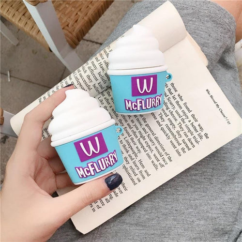 3D Cute Ice Cream Airpods Case - P's One-Stop Shop 