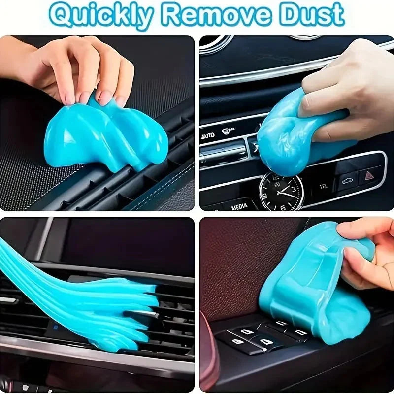 70g Car Cleaning Gel Slime - Effortlessly Remove Dust from Air Vents, Keyboards, and More - P's One-Stop Shop 