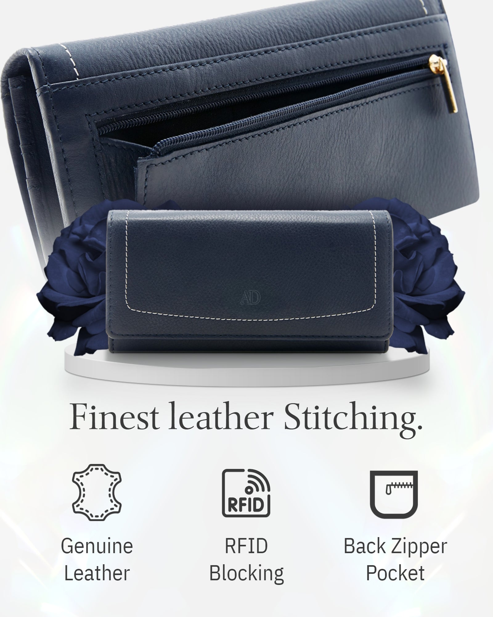Accordion Clutch Wallet - P's One-Stop Shop 