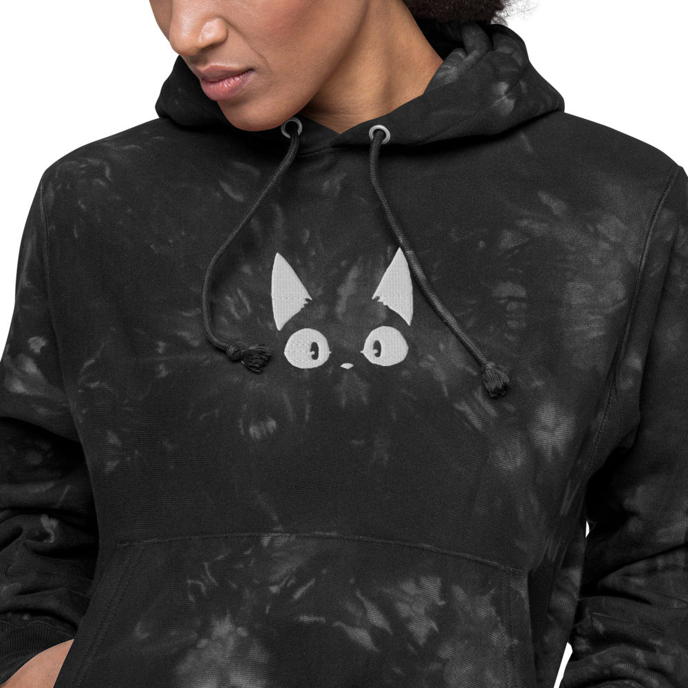 Amazed Cat Tie-Dye Hoodie - P's One-Stop Shop 