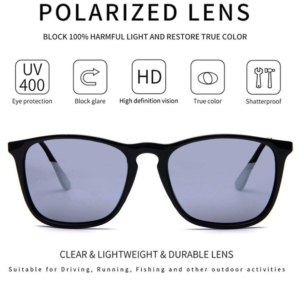Aviator Round Polarized Sunglasses - P's One-Stop Shop 