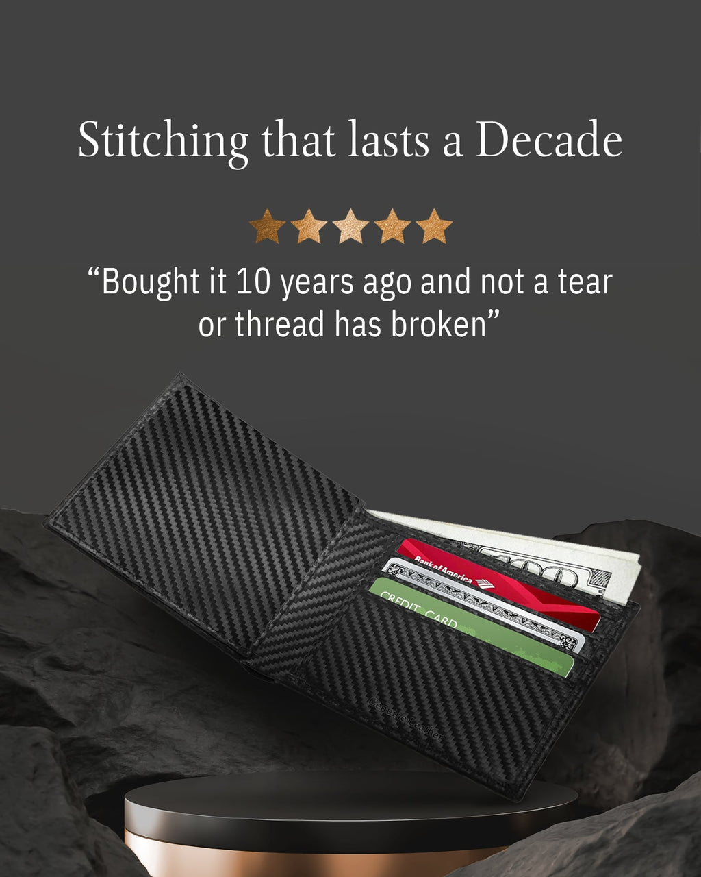 Bifold Wallet With Flip-Up ID Window - P's One-Stop Shop 