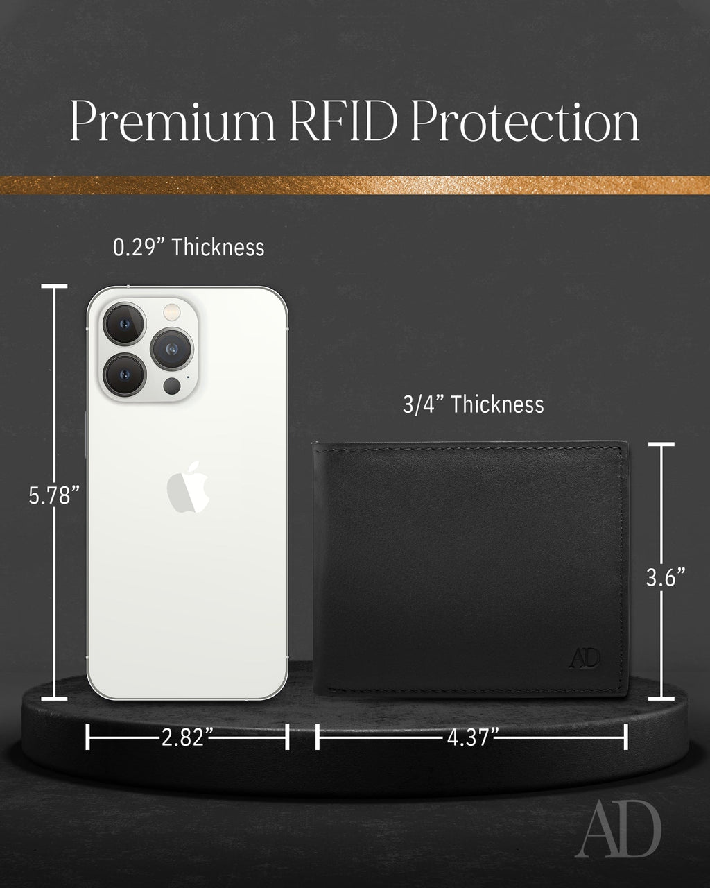 Bifold Wallet With Flip-Up ID Window - P's One-Stop Shop 