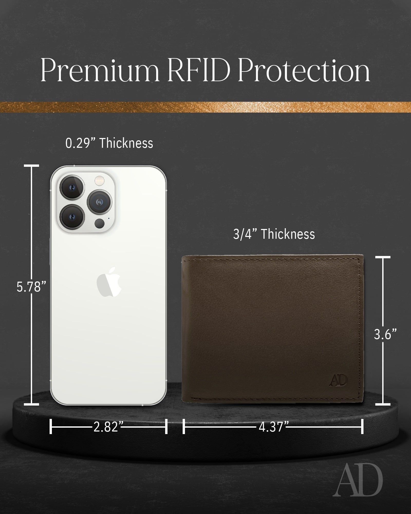 Bifold Wallet With Flip-Up ID Window - P's One-Stop Shop 
