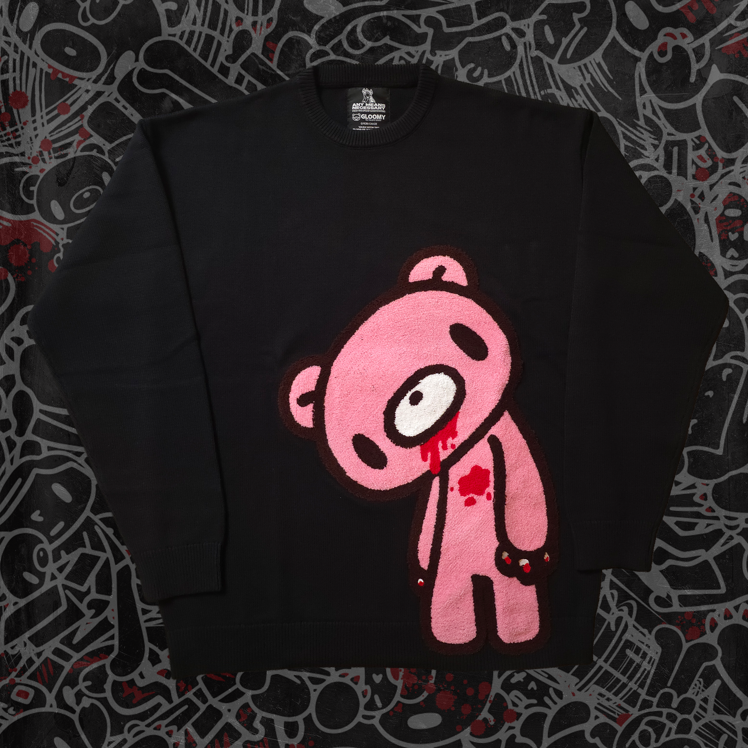 Big Gloomy Knit Sweater - P's One-Stop Shop 