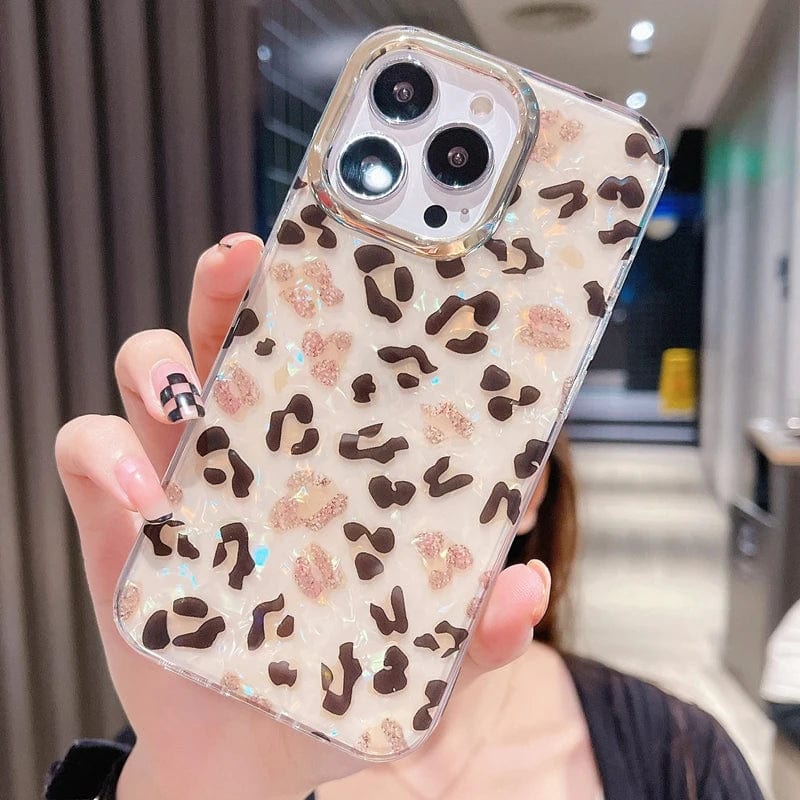 Bling Leopard iPhone Case - P's One-Stop Shop 
