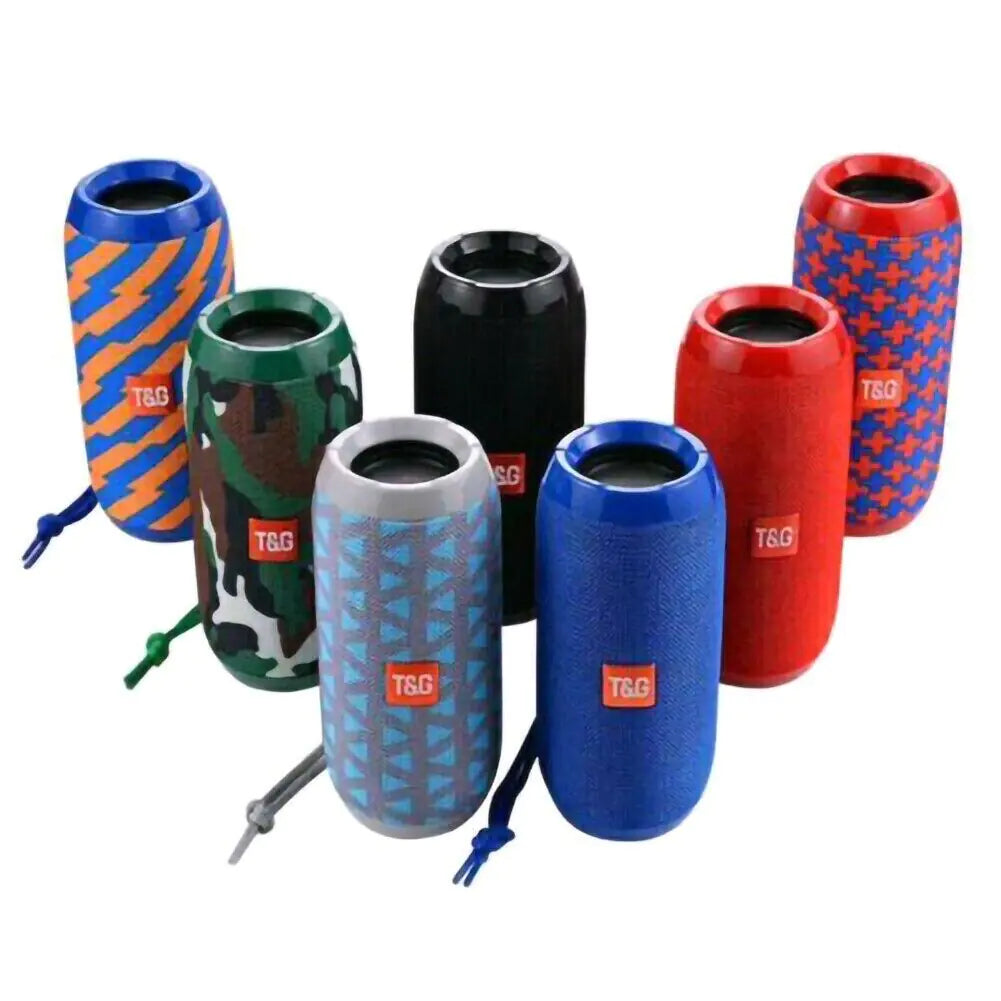 Bluetooth Speaker Wireless Waterproof Outdoor Stereo Bass USB/TF/FM Radio LOUD - P's One-Stop Shop 