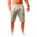 BreezeFit Men's Linen Shorts: Cool, Stylish, Versatile - P's One-Stop Shop 