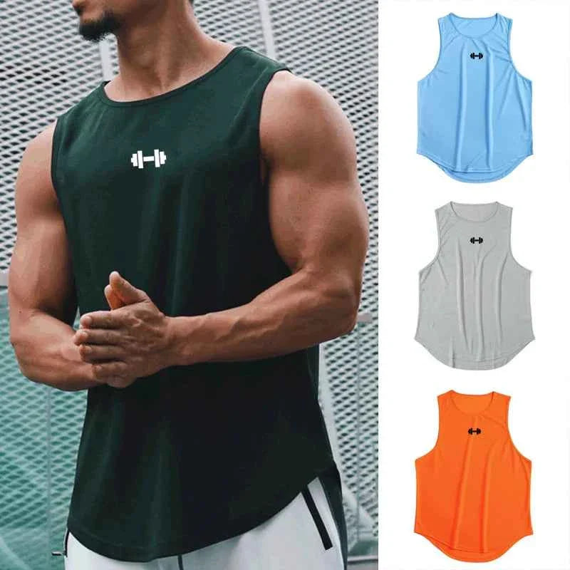 BreezeFit Men's Quick-Dry Gym Tank Top - P's One-Stop Shop 