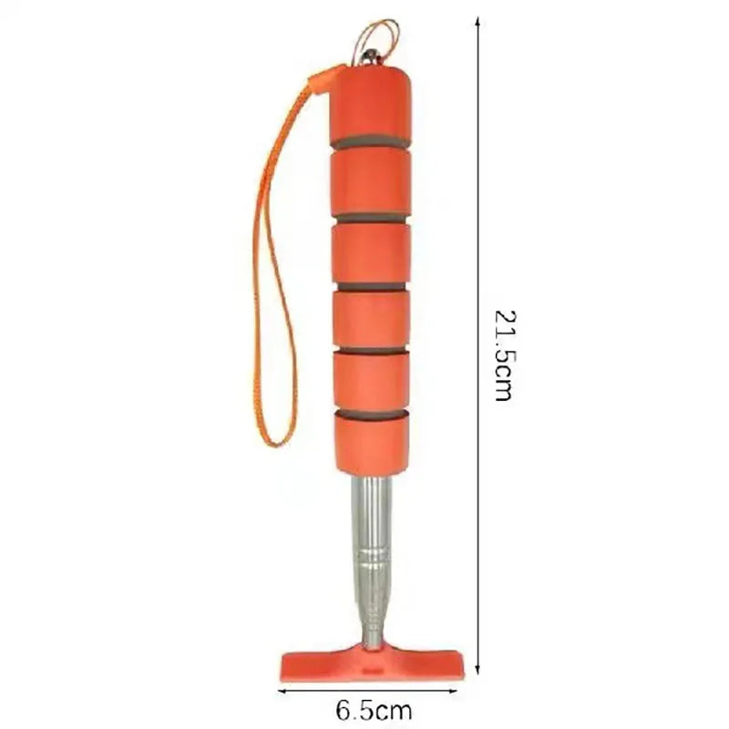 Car Rearview Mirror Wiper Cleaning Tool Auto Glass Mist Cleaner Scraper Car Accessories Handle Telescopic Window Cleaning Brush - P's One-Stop Shop 