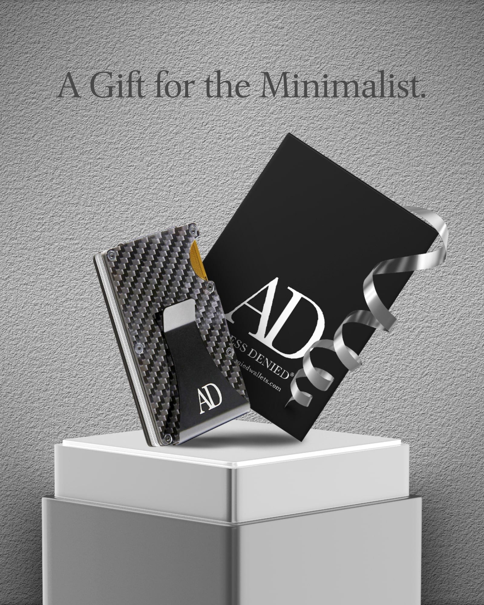 Carbon Fiber Money Clip Card Case - P's One-Stop Shop 