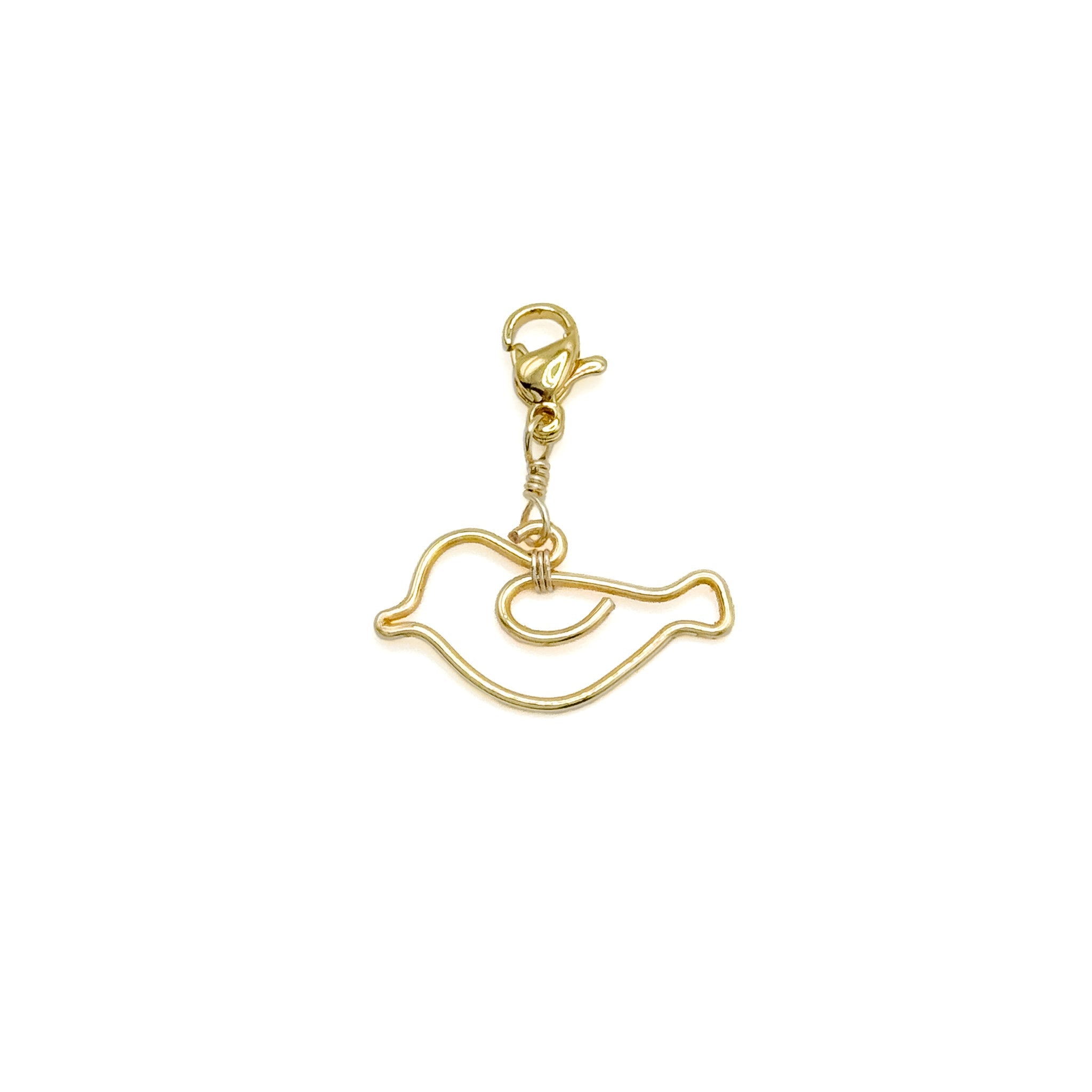 Charming Bird Charm: Delightful Addition for Bracelets & Necklaces - P's One-Stop Shop 
