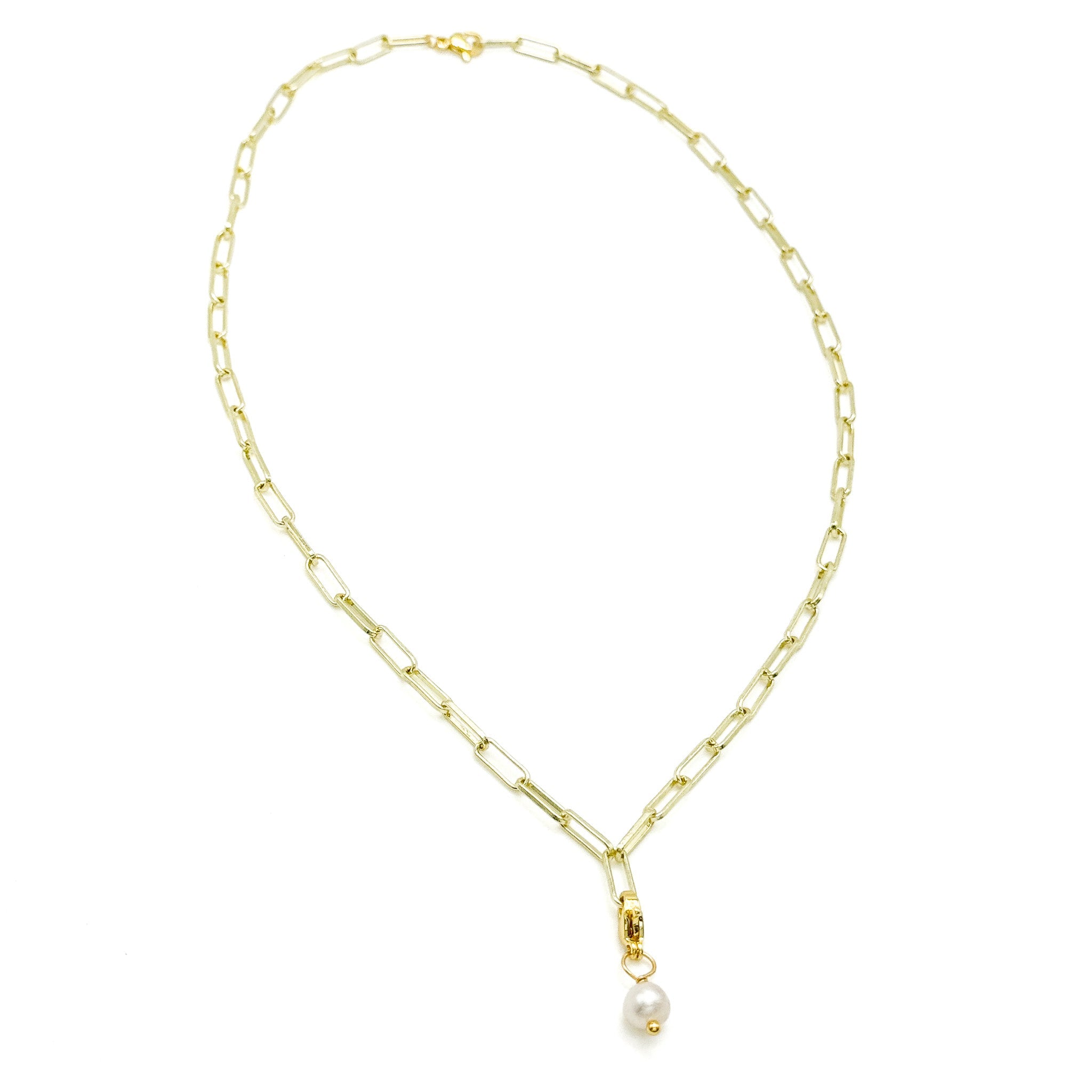 Charming gold necklace - P's One-Stop Shop 