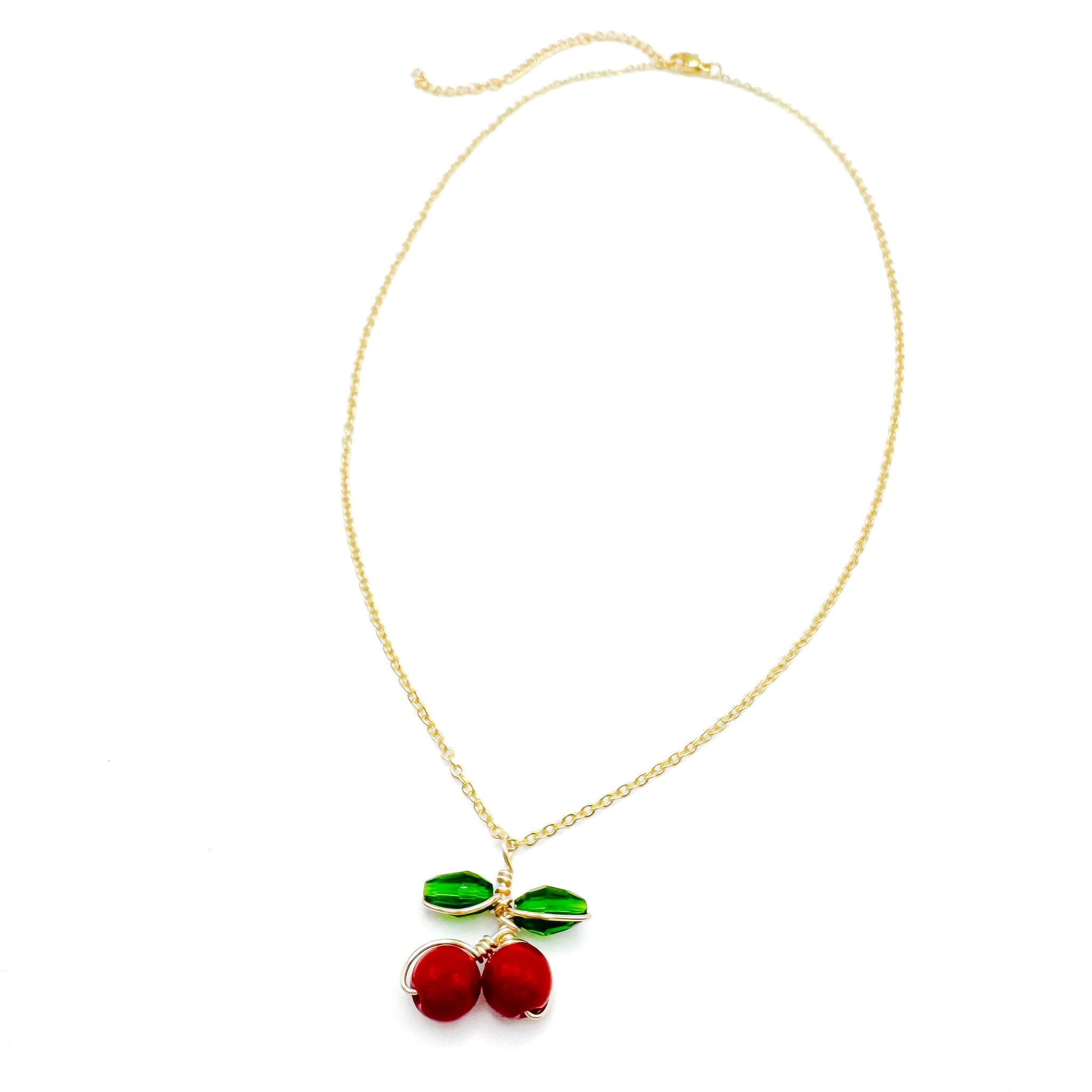 Cherries necklace - P's One-Stop Shop 