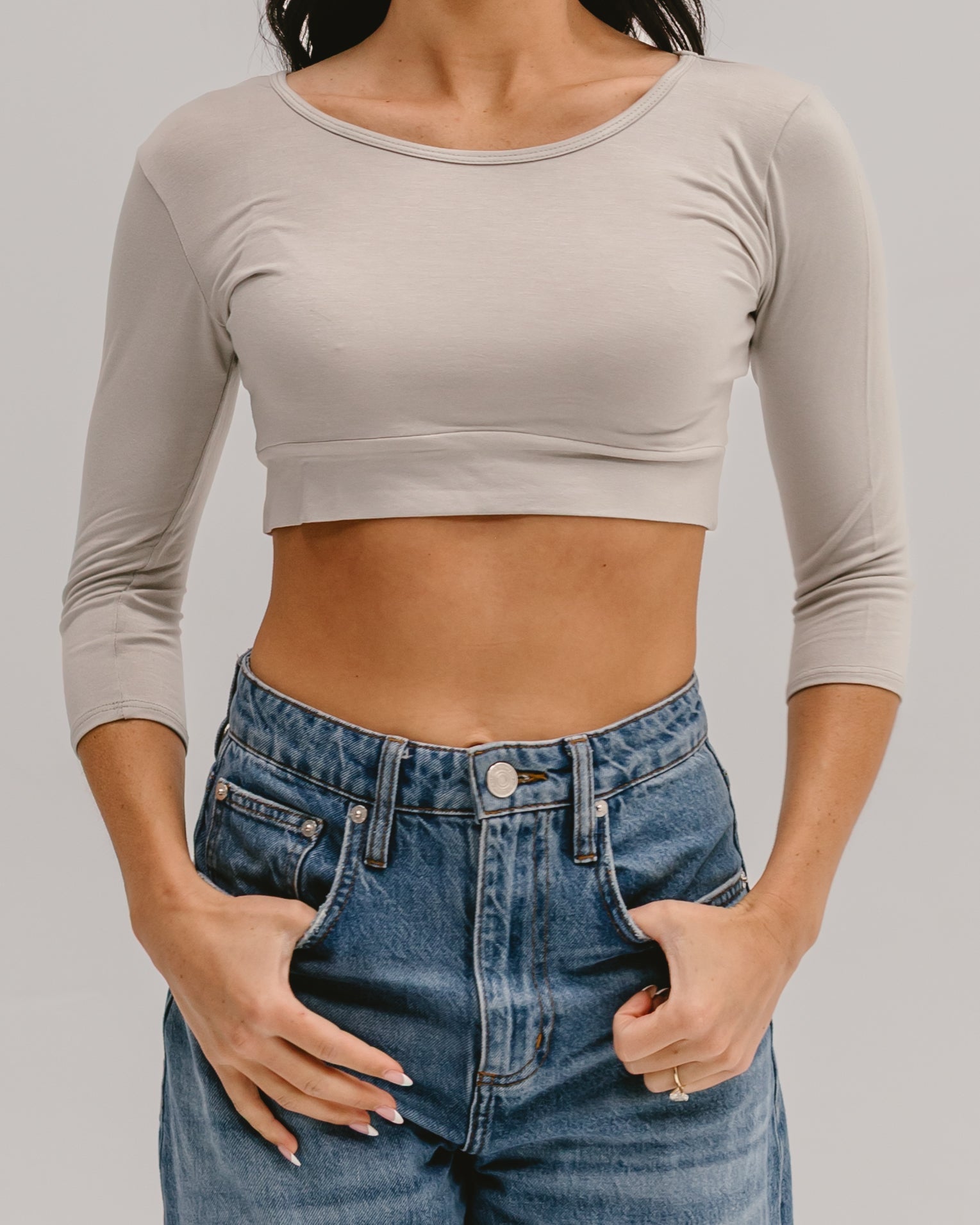 Classic 3/4 Sleeve Halftee - P's One-Stop Shop 