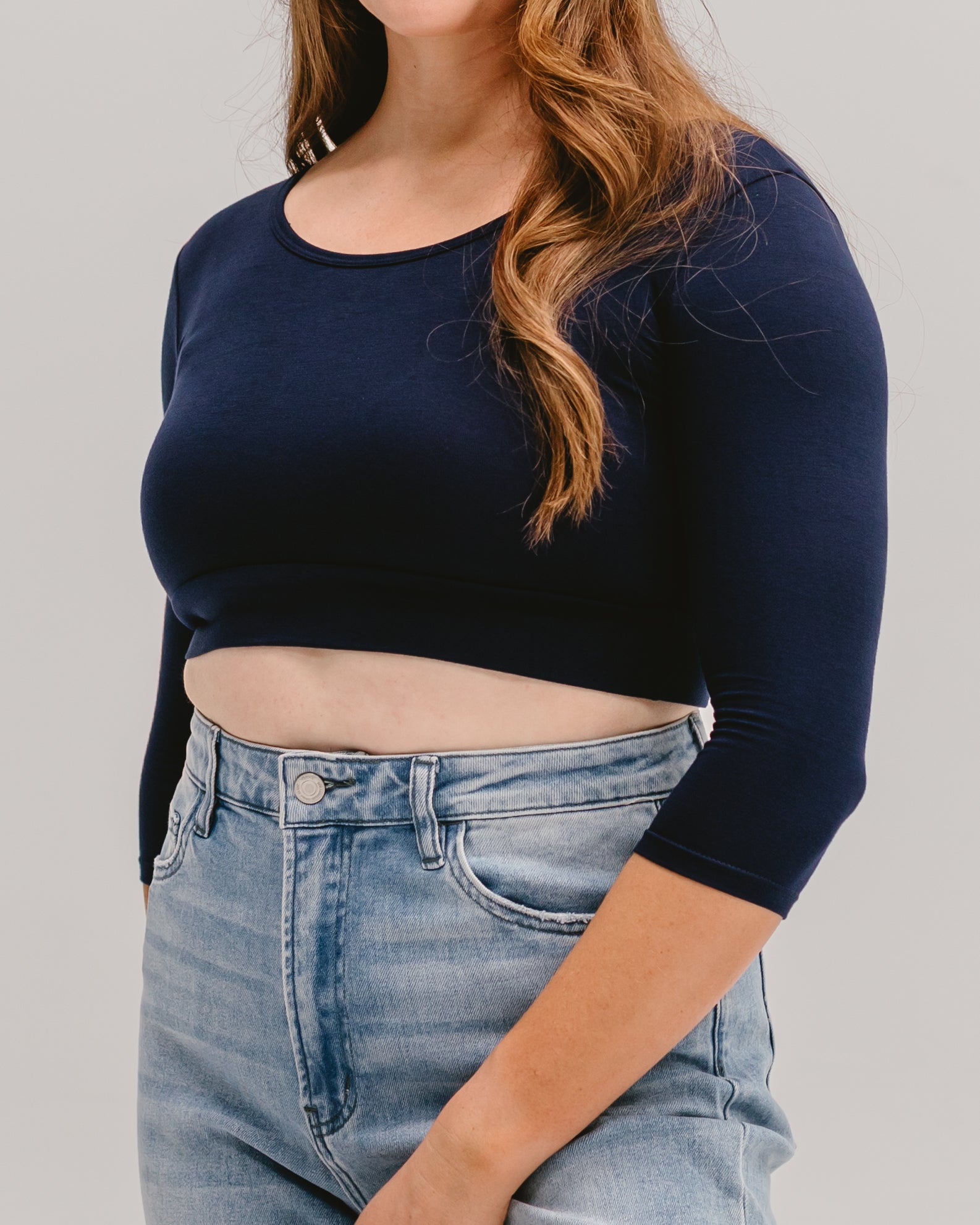 Classic 3/4 Sleeve Halftee - P's One-Stop Shop 