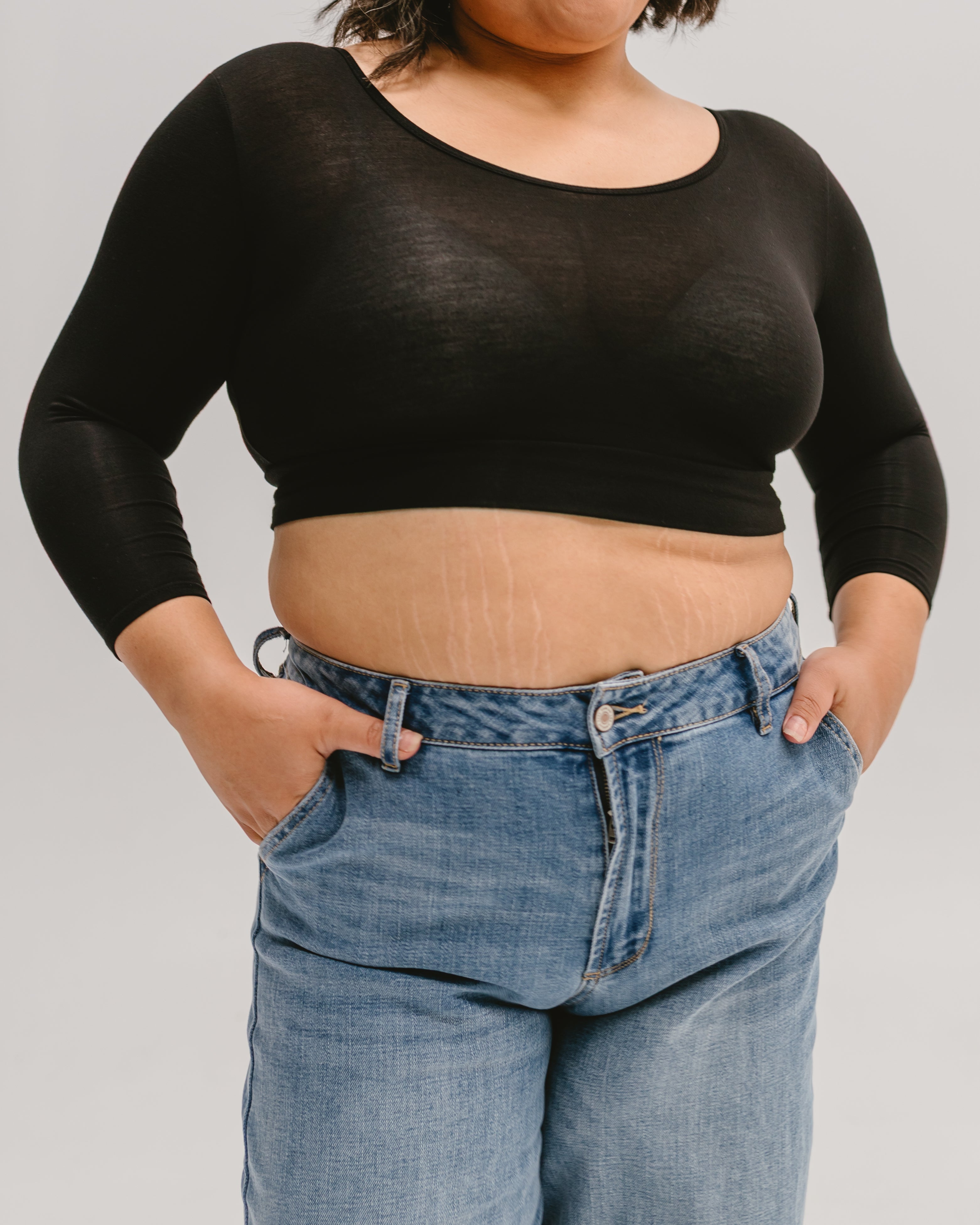 Classic 3/4 Sleeve Halftee - P's One-Stop Shop 