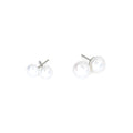 Classic Freshwater Pearl Studs - Hypoallergenic Silver Earrings - P's One-Stop Shop 