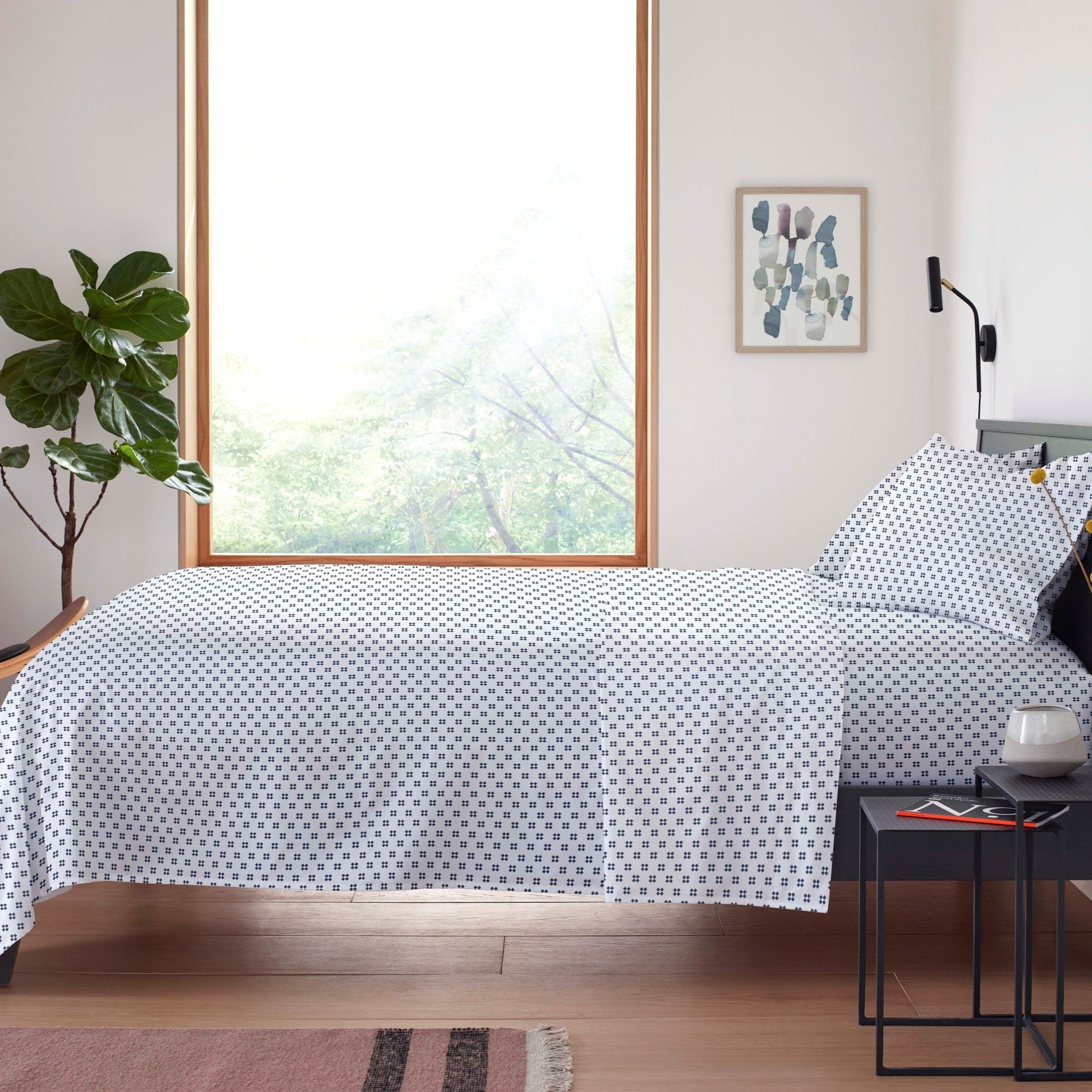 Clean Design Home® Cotton Sheet Set-Jack pattern - P's One-Stop Shop 