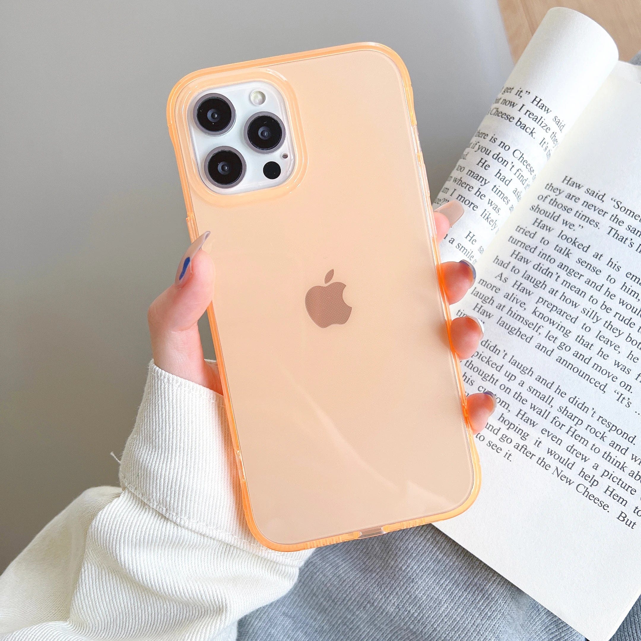 Clear Candy Color iPhone Case - P's One-Stop Shop 