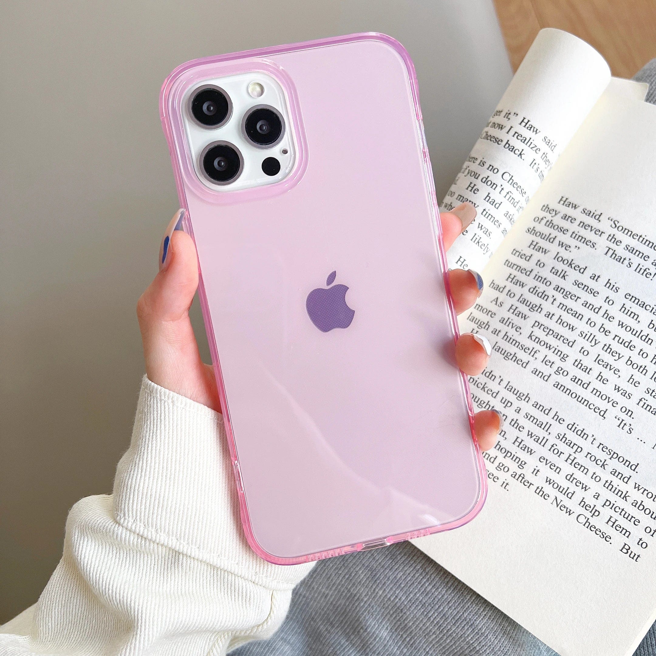 Clear Candy Color iPhone Case - P's One-Stop Shop 