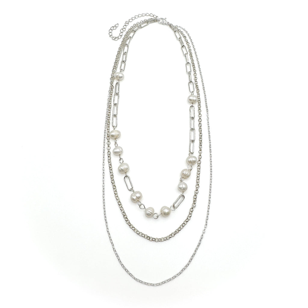 Coquette silver necklace - P's One-Stop Shop 