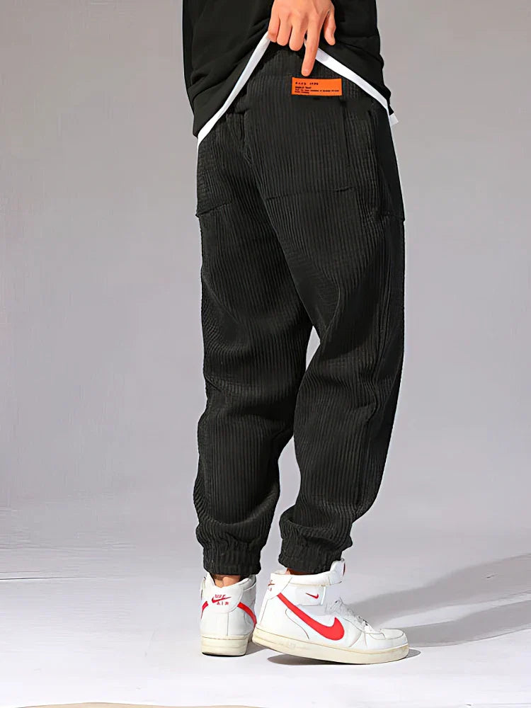 CozyRide Thermal Corduroy Joggers - Men's Sport Fit - P's One-Stop Shop 