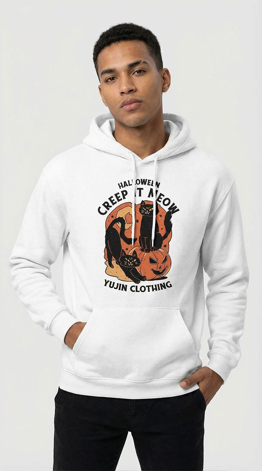 Creep It Cat Hoodie - P's One-Stop Shop 