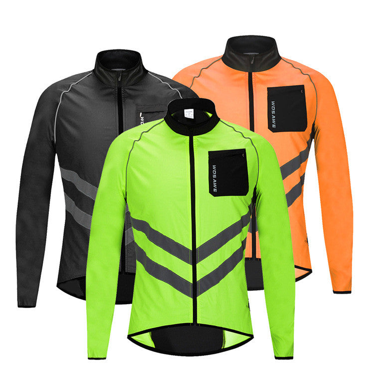 Cycling fishing reflective jacket - P's One-Stop Shop 