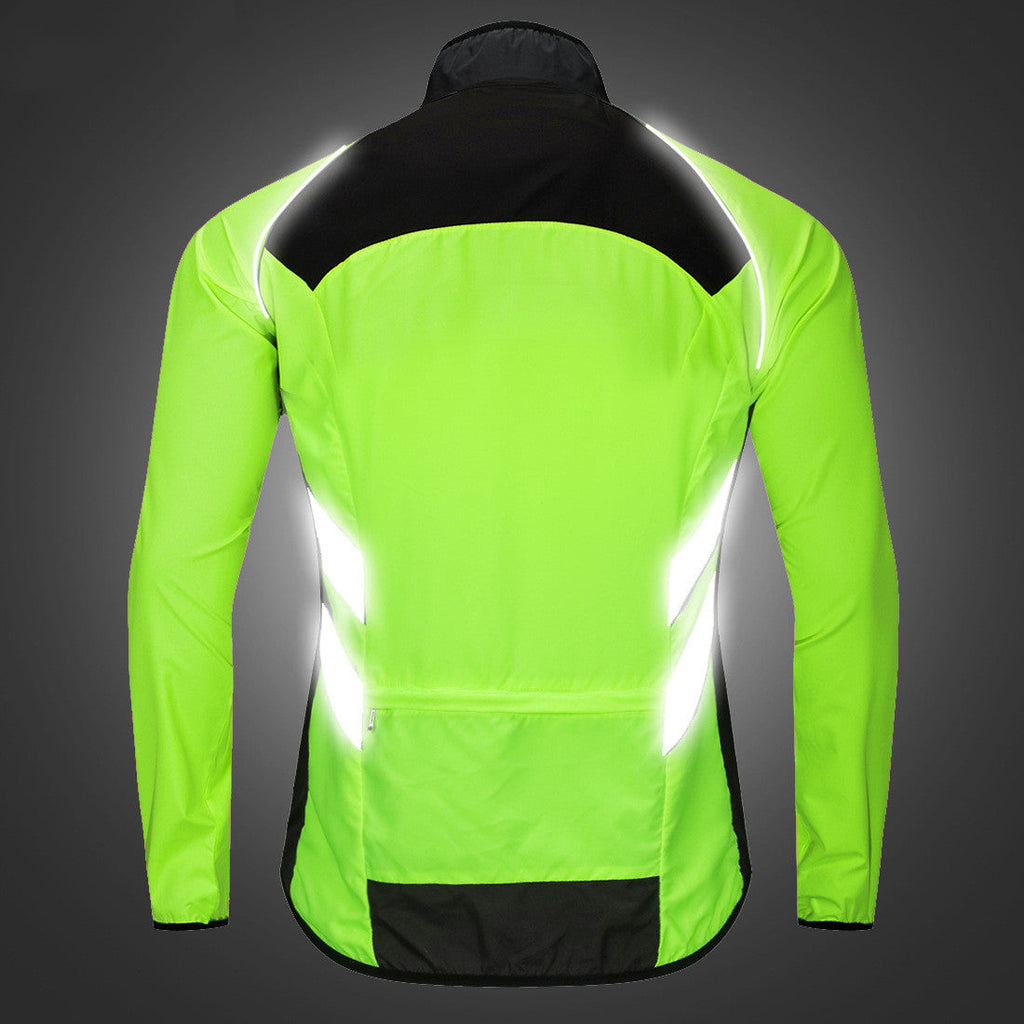 Cycling fishing reflective jacket - P's One-Stop Shop 