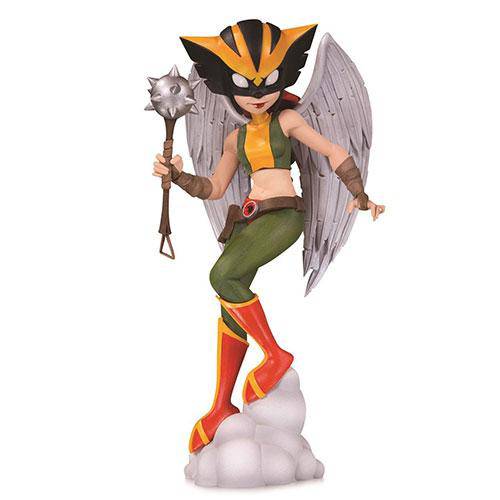 DC Artists' Alley Color Hawkgirl by Chrissie Zullo PVC Figure - P's One-Stop Shop 