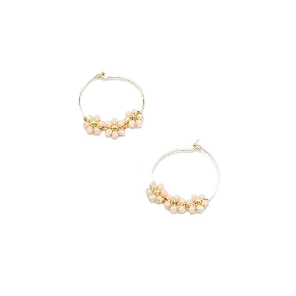 Daisy gold earrings - P's One-Stop Shop 