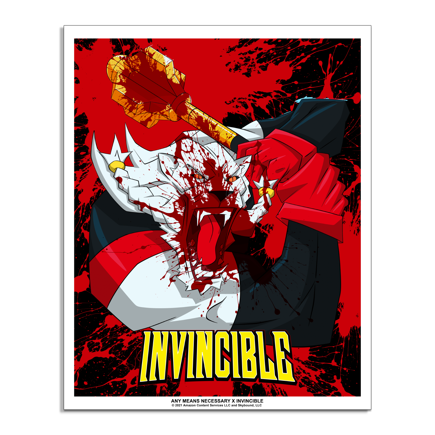 Death Blow Giclee Print - P's One-Stop Shop 