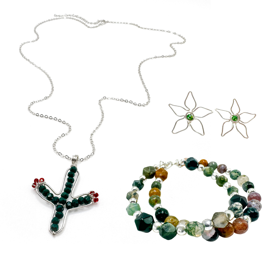 Desert Bloom earrings - P's One-Stop Shop 