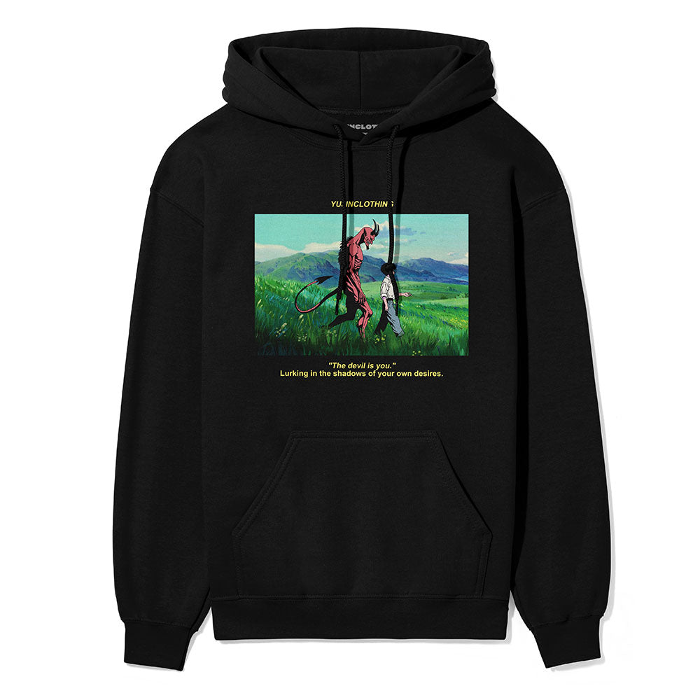 Devil And Boy Hoodie - P's One-Stop Shop 