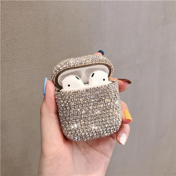 Diamonds Hard Shell Apple Airpods Case - P's One-Stop Shop 