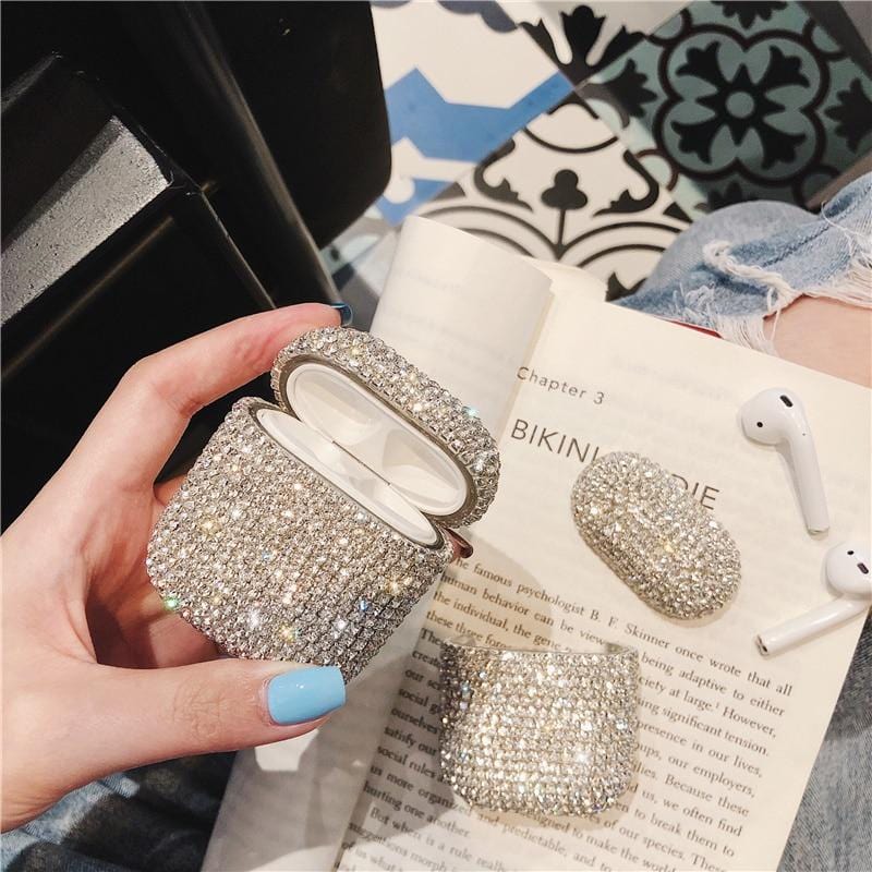 Diamonds Hard Shell Apple Airpods Case - P's One-Stop Shop 