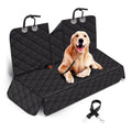 Dog Car Seat Cover Waterproof Scratchproof Pet Car Rear Protector Mat Pet Back Seat Cover with Dog Seat Belt for Car Truck SUV - P's One-Stop Shop 