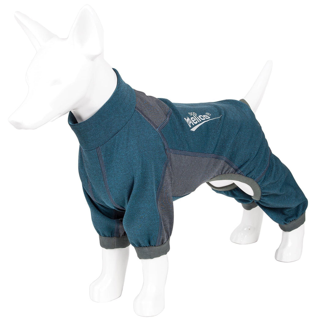 Dog Helios ® 'Rufflex' Mediumweight 4-Way-Stretch Fitness Yoga Dog Tracksuit Jacket - P's One-Stop Shop 