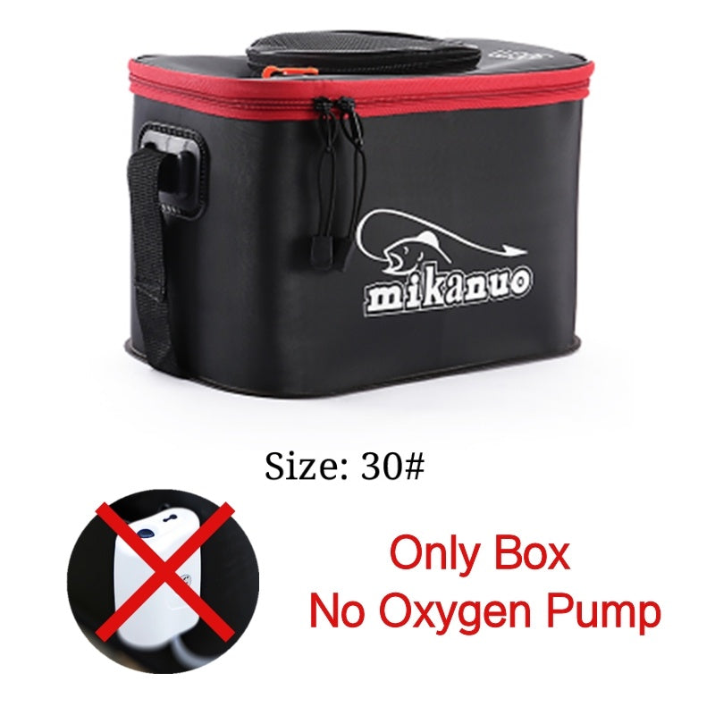 EVA Portable Fishing Bag Folding Thicken Live Fishing Box Tank Bucket Camping Fishing Tackle Fishbox Storage Bag - P's One-Stop Shop 