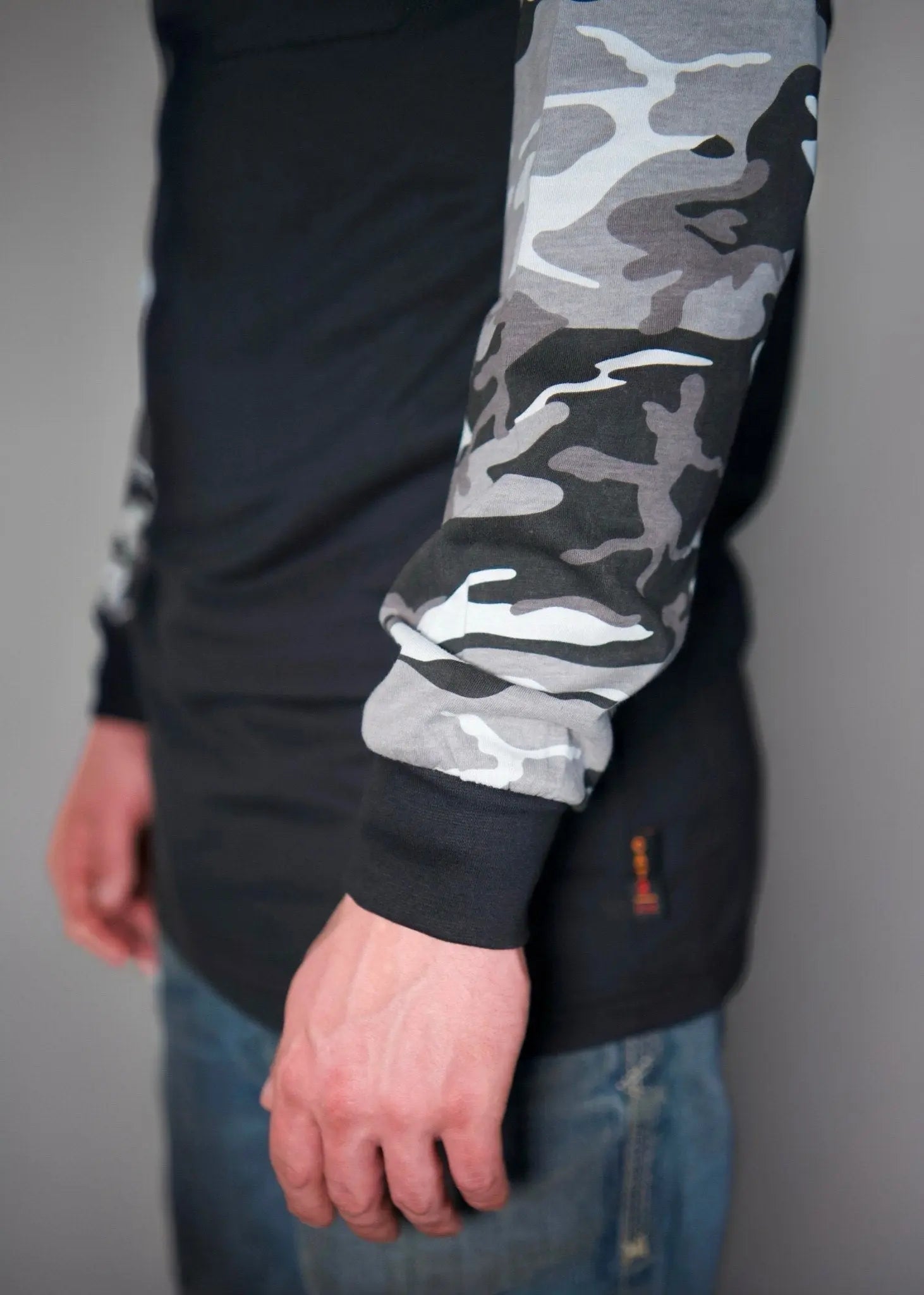 FR Camo Shirt - Black/Gray - P's One-Stop Shop 