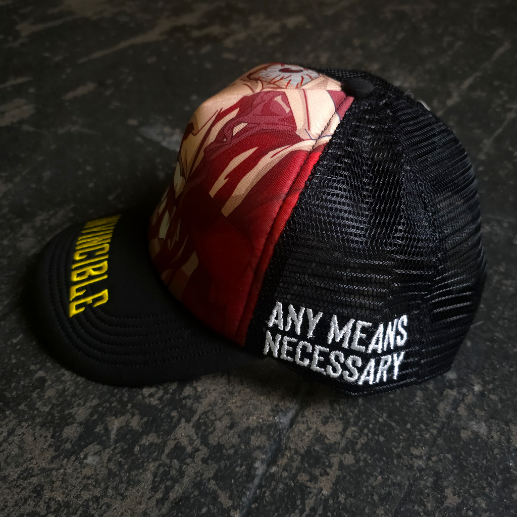 Face Smasher Trucker Hat Black - P's One-Stop Shop 