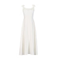 Fall Elegant Elegant Sweet Heavy Industry Three Dimensional Floral Long Patchwork Strap Dress for Women - P's One-Stop Shop 
