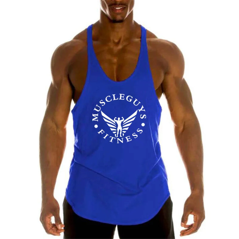 FlexFit Men's Muscle Gym Tank - Sleeveless Sportswear - P's One-Stop Shop 