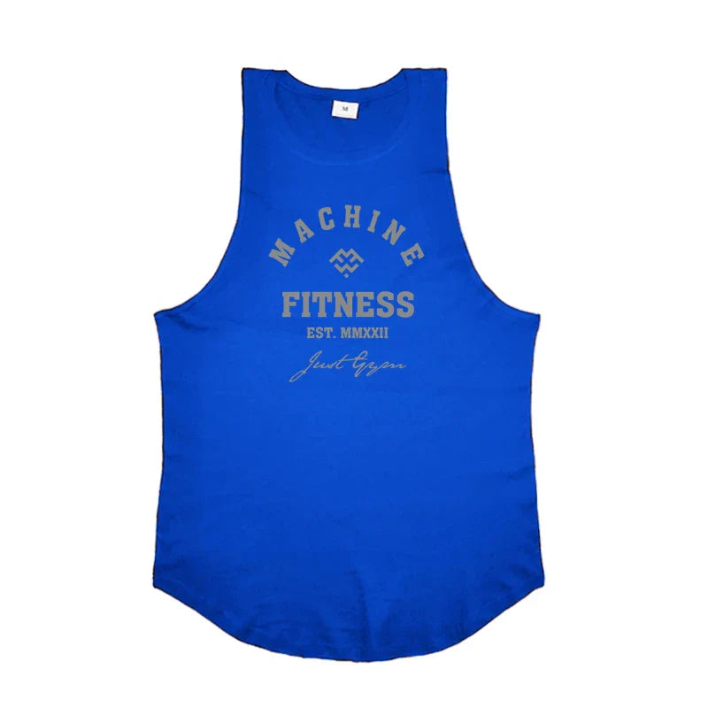FlexFit Muscle Tank: Men's Cotton Workout Vest - P's One-Stop Shop 