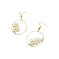 Flourish gold earrings - P's One-Stop Shop 