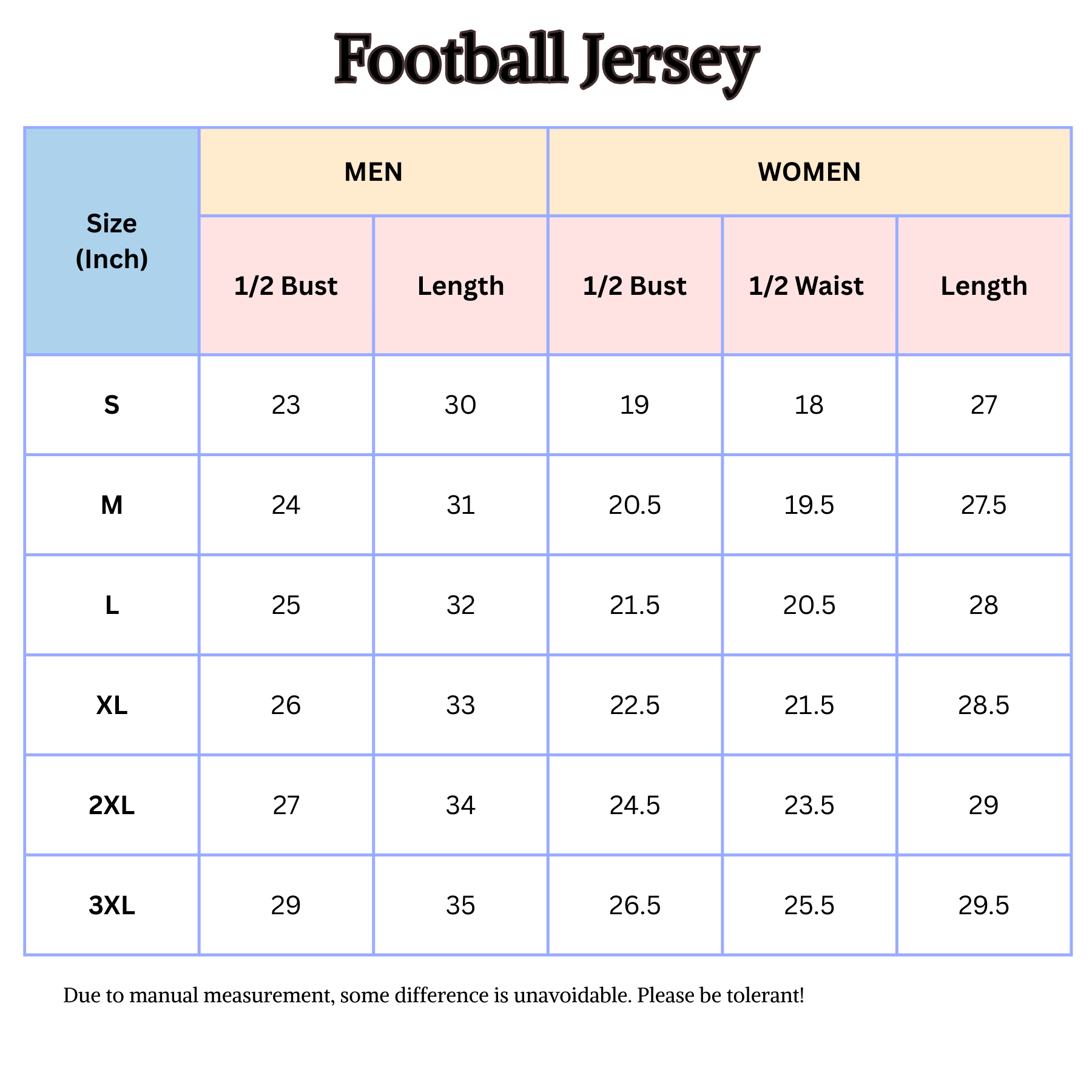 Football Jersey for Men Women | College Game Day Fan Gear Shirt - P's One-Stop Shop 
