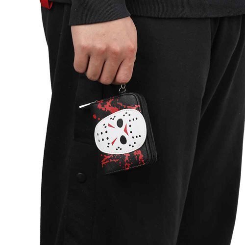 Friday The 13th Jason Mini Zip Around Wallet - P's One-Stop Shop 